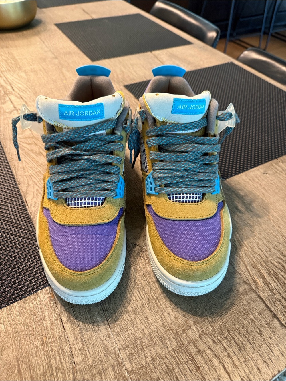 Union LA x Air Jordan 4 “Desert Moss” — style DJ5718-300 size 10.5 like new